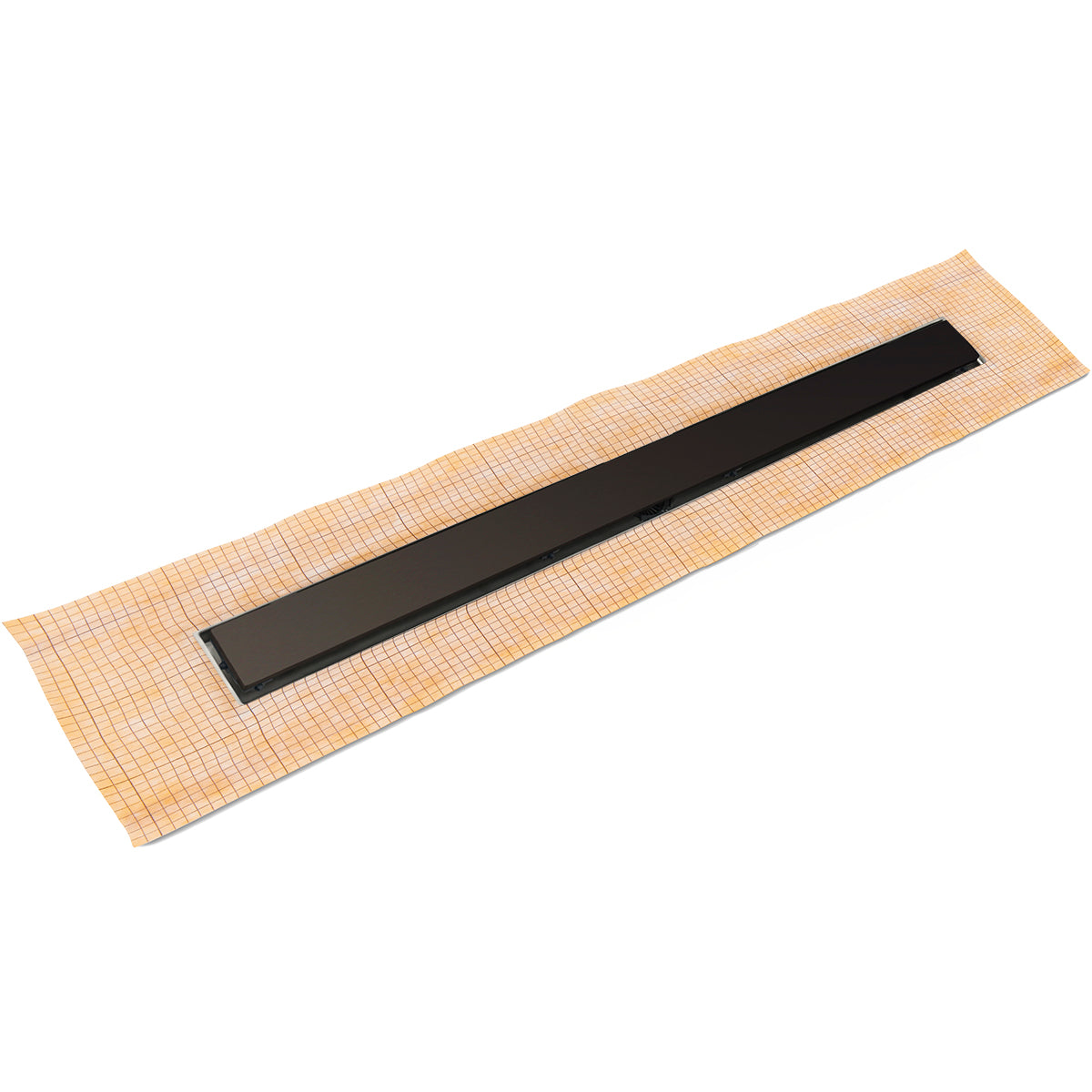INFINITY DRAIN FCSSG 6532 ORB FCSSG 65 32" FCS Series Complete Kit with 2 1/2" Solid Grate in Oil Rubbed Bronze