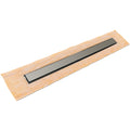 INFINITY DRAIN FCSSG 6542 SS FCSSG 65 42" FCS Series Complete Kit with 2 1/2" Solid Grate in Satin Stainless