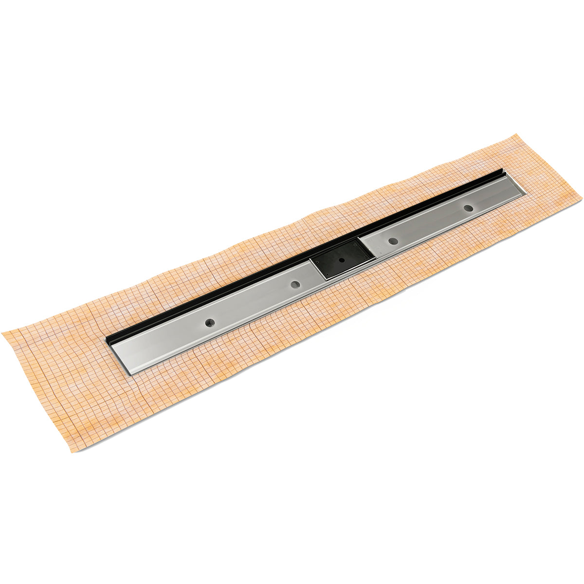 INFINITY DRAIN FCSST 24 BK FCSST 24" Slot Drain Complete Kit for FCS Series in Matte Black