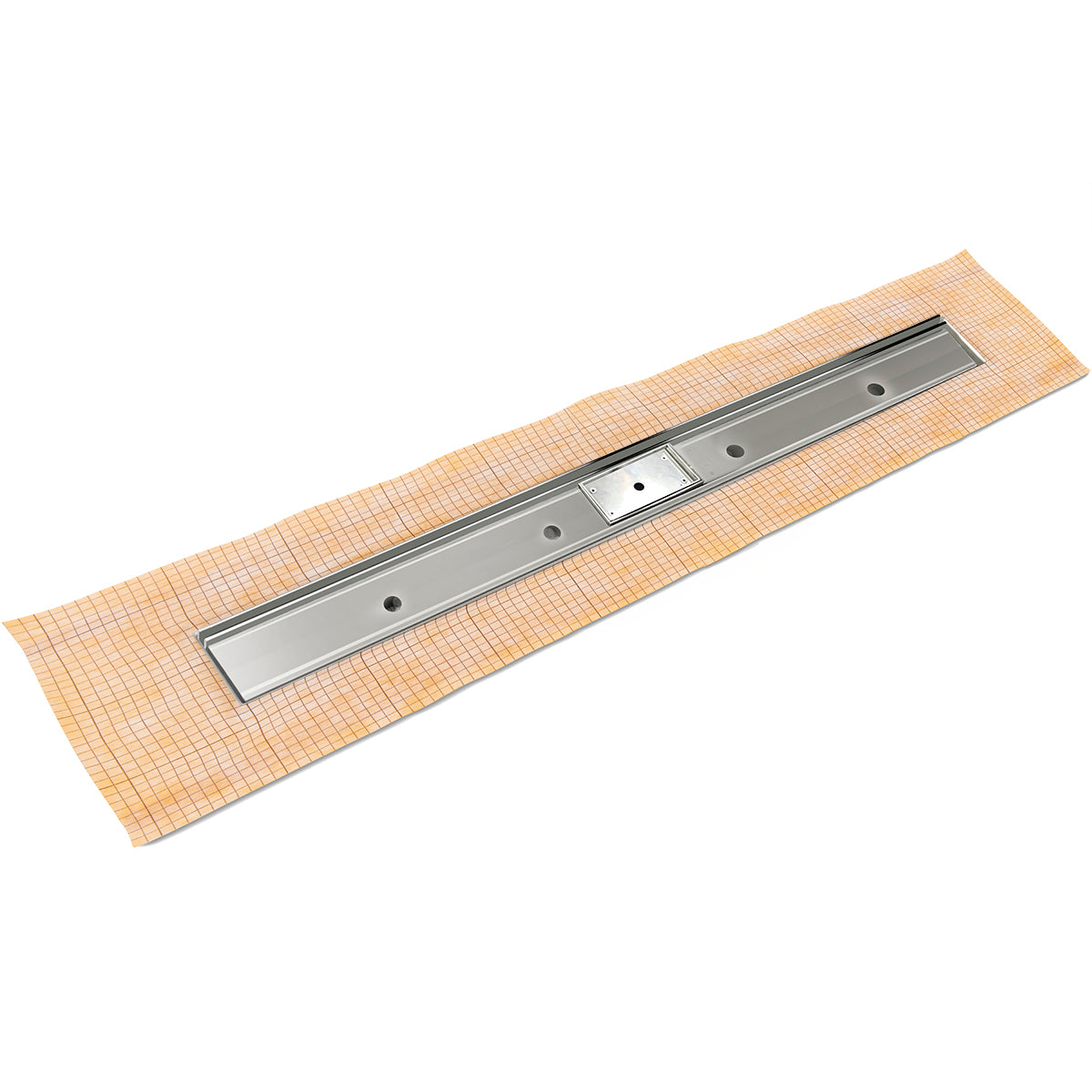 INFINITY DRAIN FCSST 48 PS FCSST 48" Slot Drain Complete Kit for FCS Series in Polished Stainless