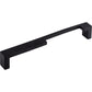 TOP KNOBS TK260BLK Modern Metro Notch Pull B 7" Center to Center Bar Pull - Flat Black