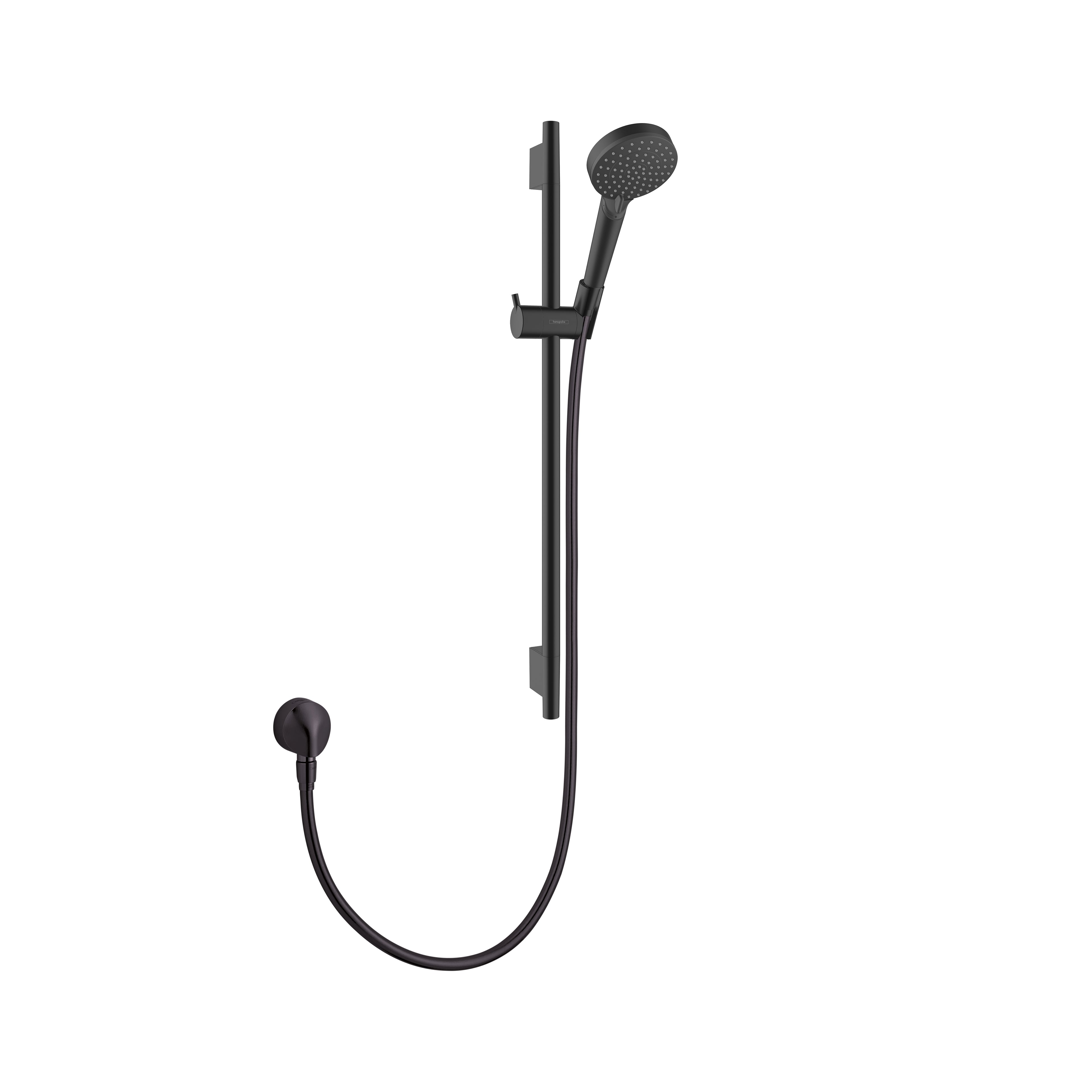 HANSGROHE 04971670 Vernis Blend Wallbar Set 100 Vario-Jet 24", 1.5 GPM - Matte Black