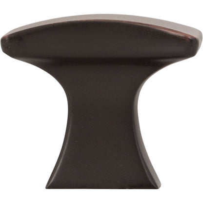 JEFFREY ALEXANDER 767DBAC Philip 1-1/4" Length Rectangle Knob - Brushed Oil Rubbed Bronze
