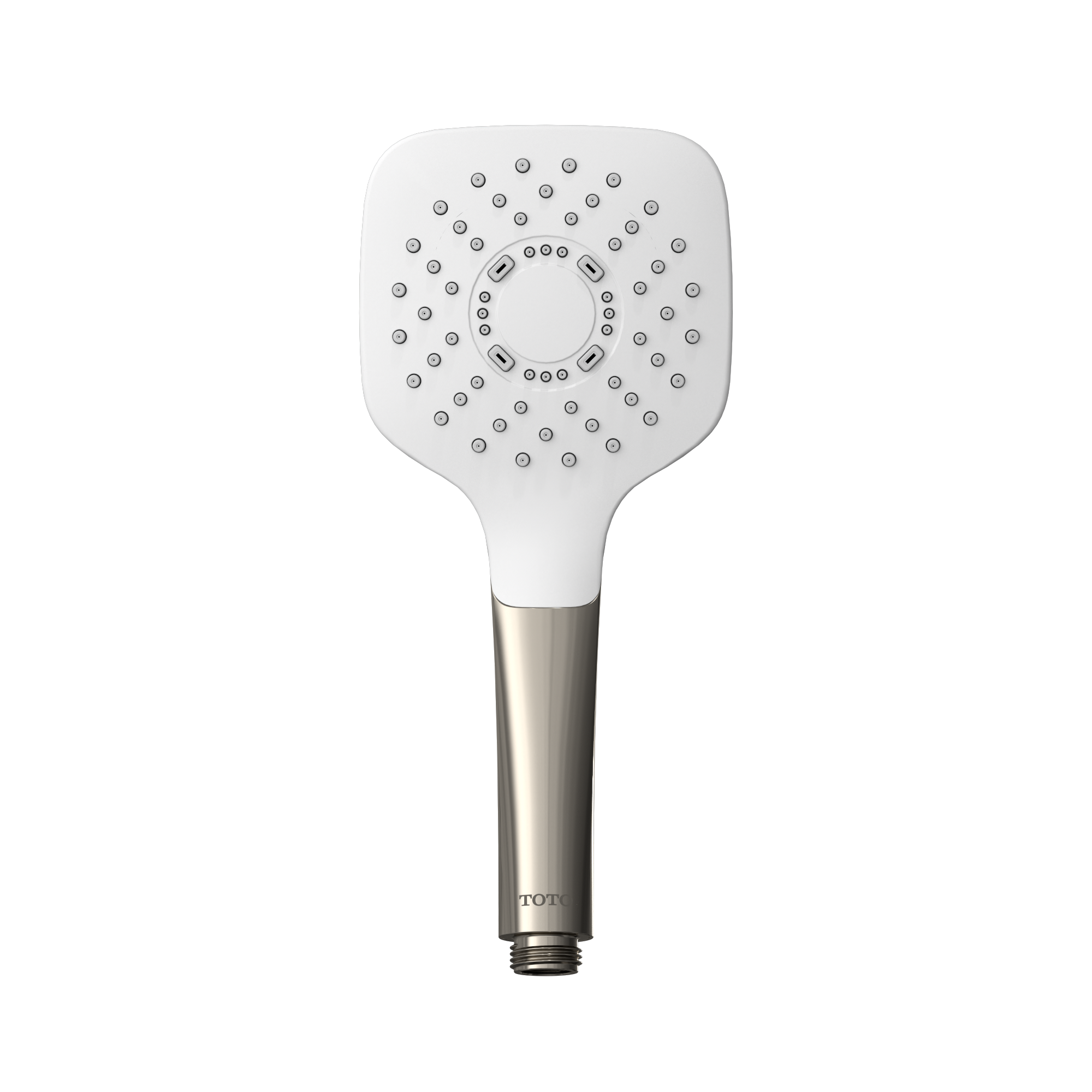 TOTO TBW02010U4#PN G Series 1.75 Gpm Single Spray 4 Inch Square Handshower With Comfort Wave Technology - Polished Nickel