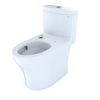 TOTO CST646CEMFGNAT40#01 Aquia Iv One-Piece Elongated Dual Flush 1.28 And 0.9 Gpf Washlet+ And Auto Flush Ready Toilet With Cefiontect - Cotton White