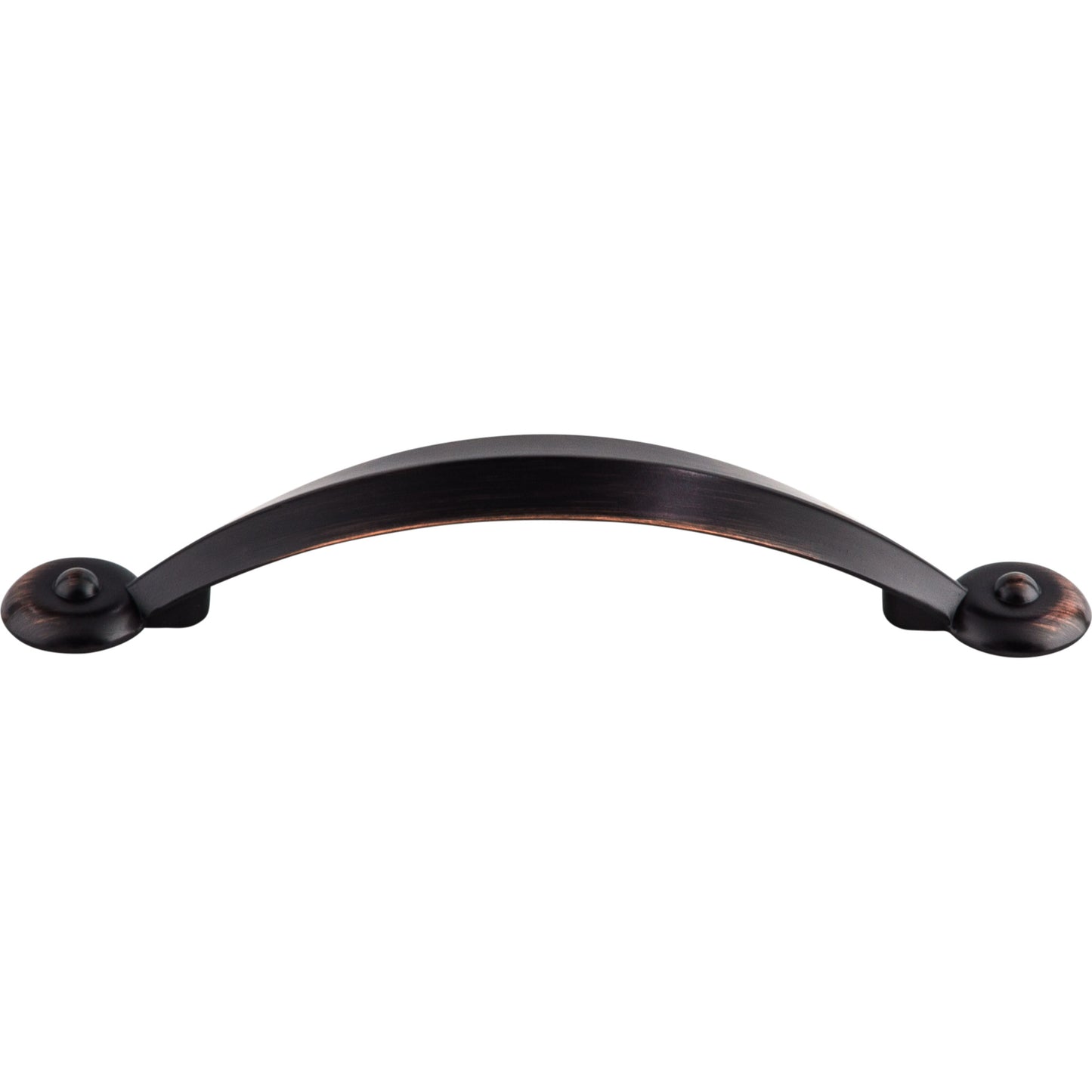 TOP KNOBS M1661 Angle 3 3/4" Center to Center Bar Pull - Tuscan Bronze