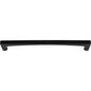 TOP KNOBS TK1018BLK Riverside 12" Center to Center Appliance Pull - Flat Black