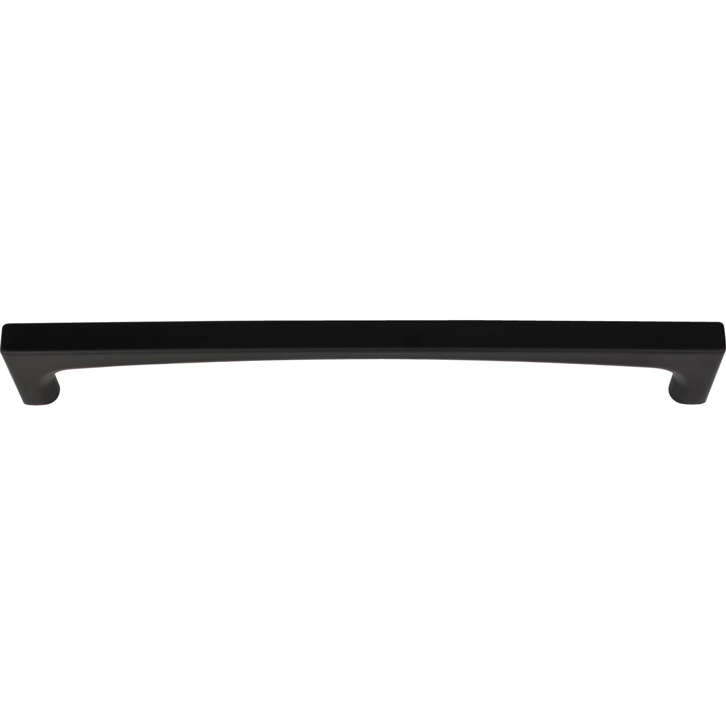 TOP KNOBS TK1018BLK Riverside 12" Center to Center Appliance Pull - Flat Black