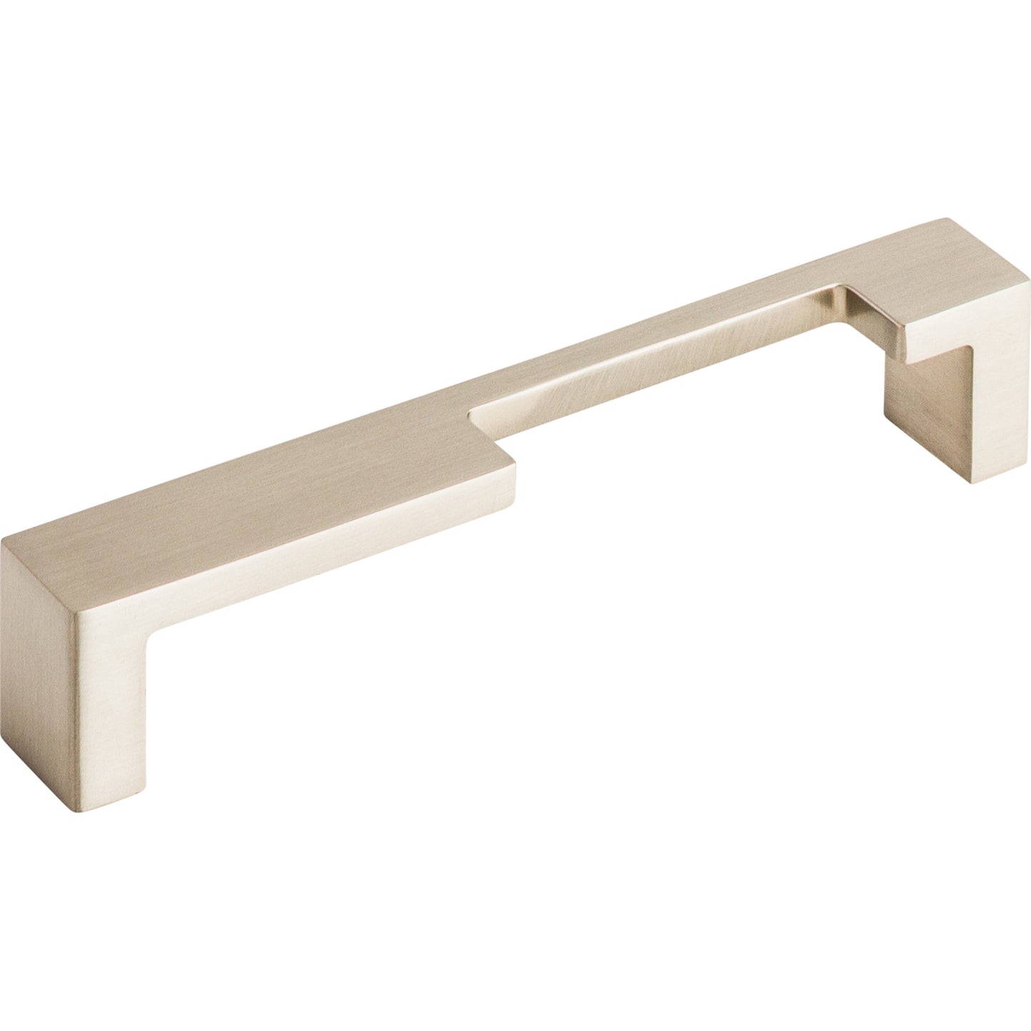 TOP KNOBS TK259BSN Modern Metro Notch Pull B 5" Center to Center Bar Pull - Brushed Satin Nickel