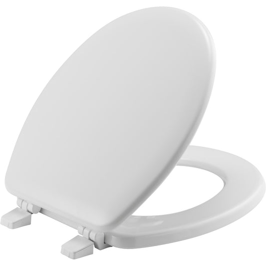 Church Baby Bowl Enameled Wood Toilet Seat in White