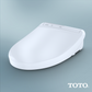 TOTO SW3036R#01 WASHLET K300 Electronic Bidet Toilet Seat with Instantaneous Water Heating , Cotton White