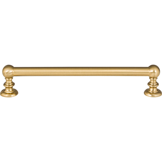 ATLAS A613-WB Victoria 6 5/16" Center to Center Bar Pull - Warm Brass