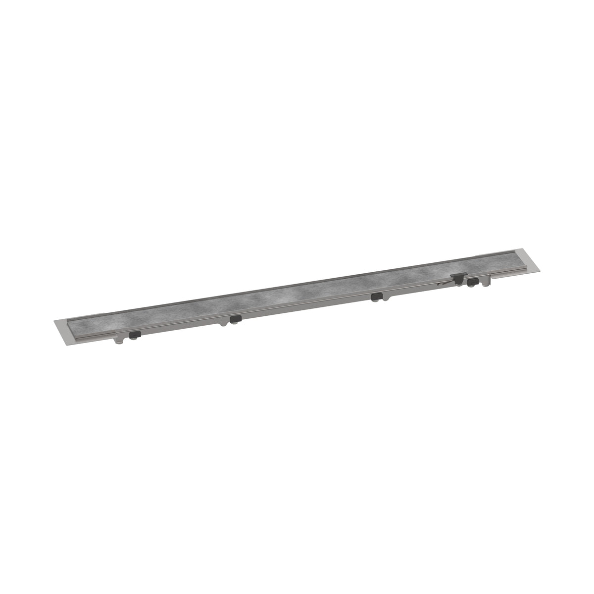 HANSGROHE 56030001 RainDrain Rock Trim Flex 27 5/8" Cut to Size and Tileable - Nature Stone