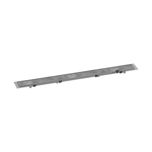 HANSGROHE 56030001 RainDrain Rock Trim Flex 27 5/8" Cut to Size and Tileable - Nature Stone