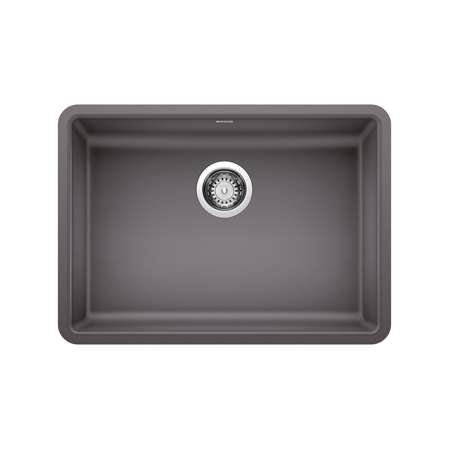 BLANCO 442539 Precis Precis SILGRANIT 25" ADA Single Bowl Undermount Kitchen Sink - Cinder in Cinder