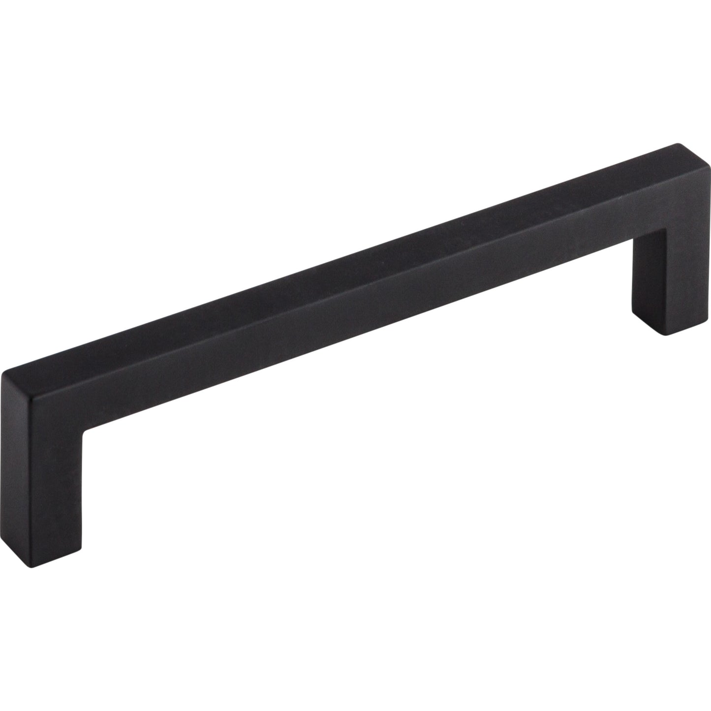 TOP KNOBS M1159 Square Bar 5 1/16" Center to Center Bar Pull - Flat Black