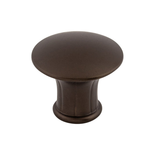 TOP KNOBS M913 Lund 1 1/4" Diameter Round Knob - Oil Rubbed Bronze