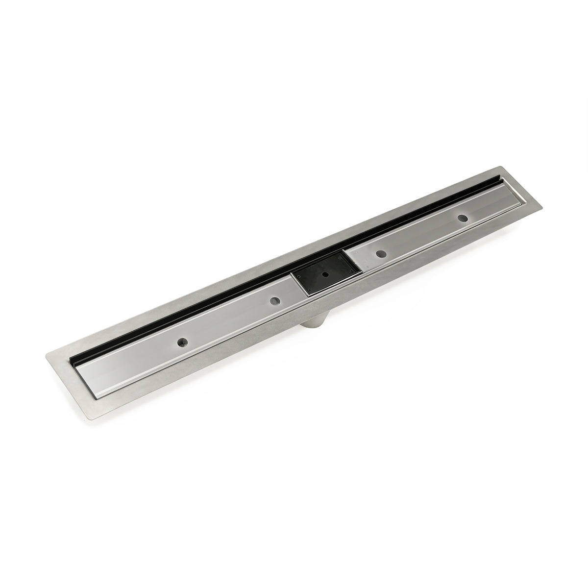 INFINITY DRAIN FFST 24 BK FFST 24" Slot Drain Complete Kit for FF Series in Matte Black
