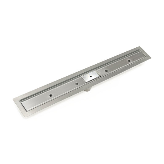 INFINITY DRAIN FFST 32 SS FFST 32" Slot Drain Complete Kit for FF Series in Satin Stainless