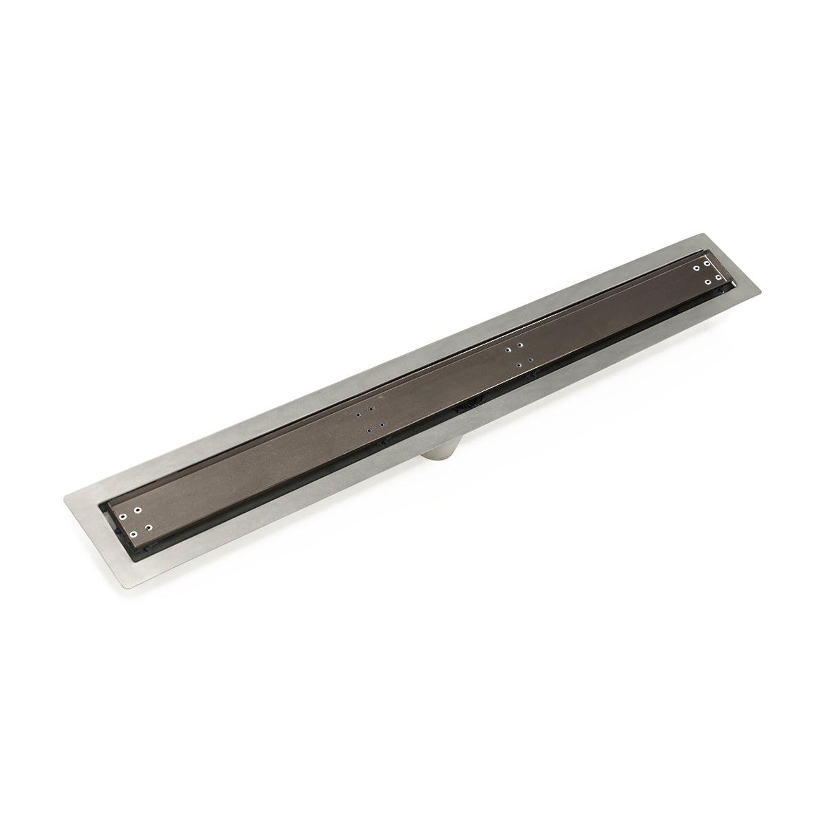 INFINITY DRAIN FFTIF 6560 ORB FFTIF 65 60" FF Series Complete Kit with Tile Insert Frame in Oil Rubbed Bronze