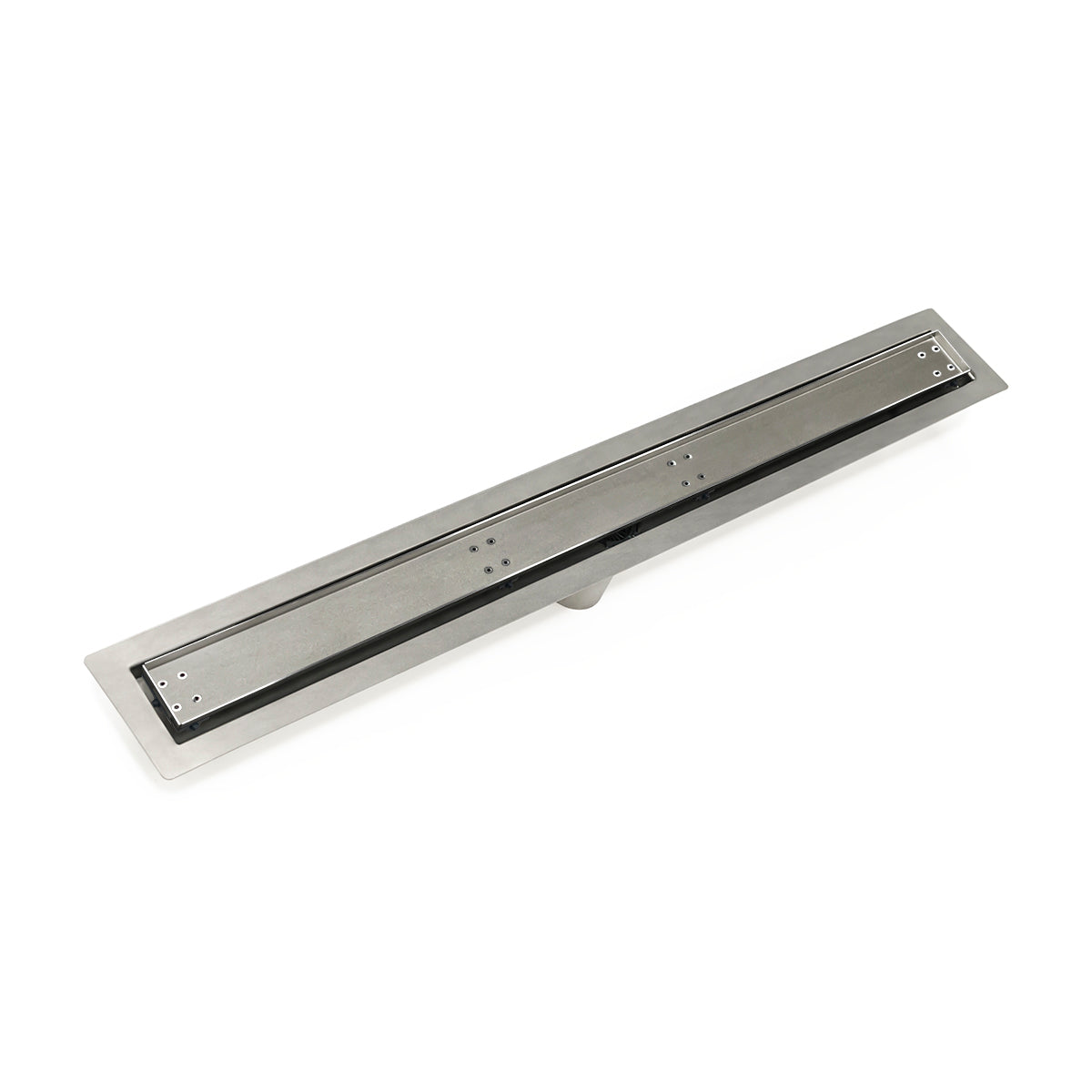INFINITY DRAIN FFTIF 6524 PS FFTIF 65 24" FF Series Complete Kit with Tile Insert Frame in Polished Stainless