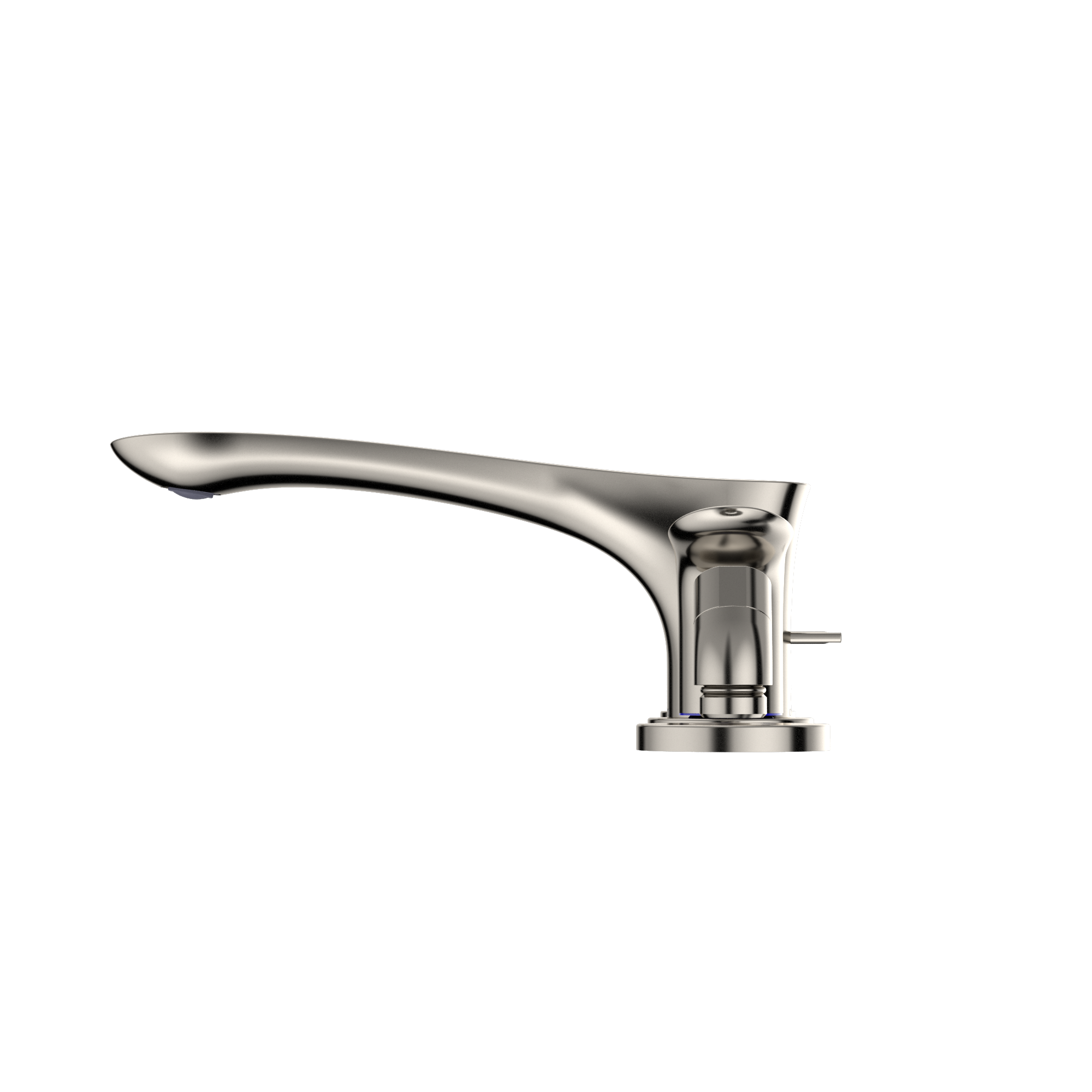 TOTO TBG01202U#PN Go Two-Handle Deck-Mount Roman Tub Filler Trim With Handshower - Polished Nickel