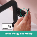 HANSGROHE 73372671 Tecturis S Single-Hole Fine 240, 1.2 GPM - Matte Black