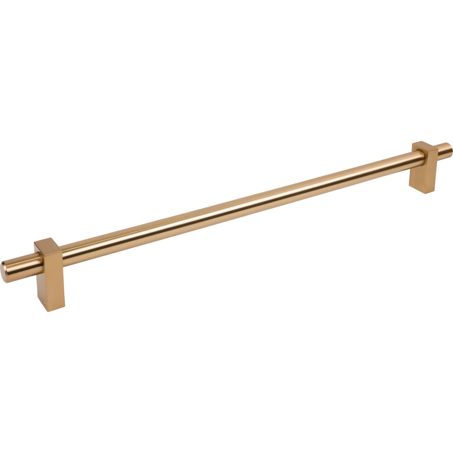 JEFFREY ALEXANDER 478-18SBZ Larkin 1 18" Center-to-Center Appliance Pull - Satin Bronze