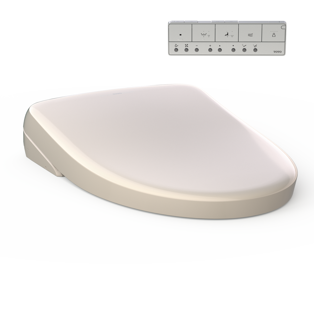 TOTO SW4736#12 Washlet S7A Electronic Bidet Toilet Seat With Ewater+ Bowl And Wand Cleaning - Sedona Beige