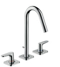 AXOR 34133001 Citterio M Widespread Faucet 160 with Pop-Up Drain, 1.2 GPM - Chrome
