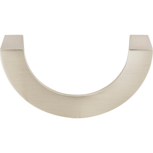 ATLAS 354-BRN Roundabout 3" Center to Center Drop Handle - Brushed Nickel