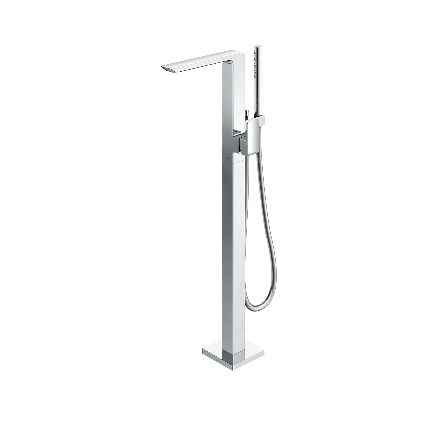 TOTO TBG02306U#CP GR Single-Handle Freestanding Tub Filler Faucet with Handshower , Polished Chrome