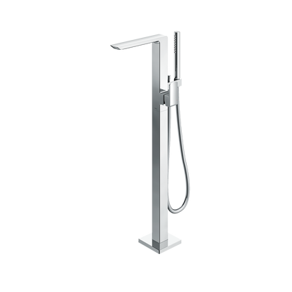 TOTO TBG02306U#CP Gr Single-Handle Freestanding Tub Filler Faucet With Handshower - Polished Chrome