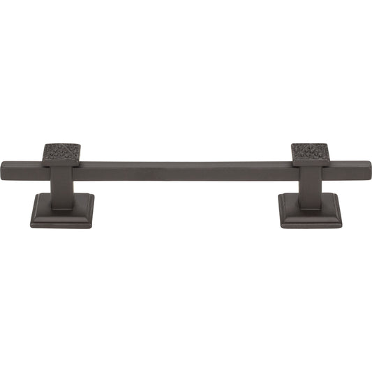 ATLAS 259-O Craftsman 4" Center to Center Bar Pull , Aged Bronze