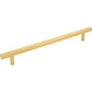 JEFFREY ALEXANDER 845-12BG Dominique 12" Center-to-Center Appliance Pull - Brushed Gold