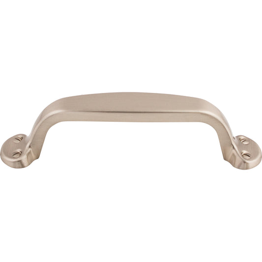 TOP KNOBS M530 Trunk 3 3/4" Center to Center Bar Pull - Brushed Satin Nickel