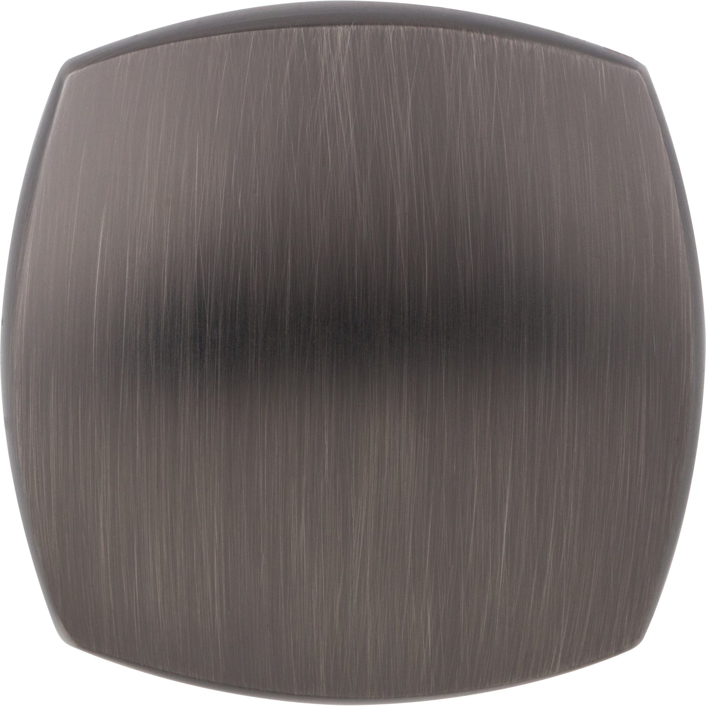 JEFFREY ALEXANDER 278L-BNBDL Audrey 1-3/8" Diameter Square Knob - Brushed Pewter
