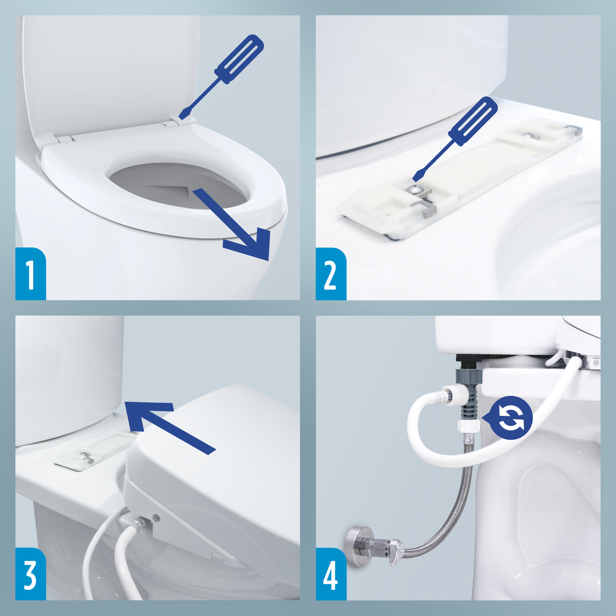 TOTO SW3074#01 Washlet C2 Electronic Bidet Toilet Seat With Premist And Ewater+ Wand Cleaning - Cotton White