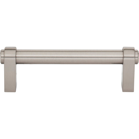 TOP KNOBS TK3210BSN Lawrence 3 3/4" Center to Center Bar Pull - Brushed Satin Nickel