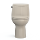 TOTO MS604124CEFG#03 UltraMax II One-Piece Elongated 1.28 GPF Universal Height Toilet with CEFIONTECT and SS124 SoftClose Seat , Bone