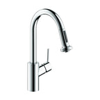 HANSGROHE 04286000 Talis S² Prep Kitchen Faucet, 2-Spray Pull-Down, 1.75 GPM - Chrome