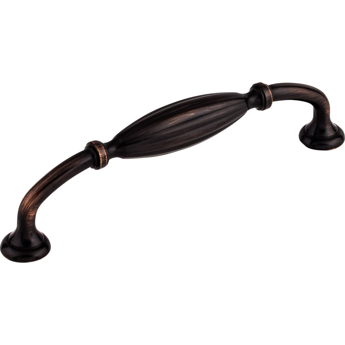 TOP KNOBS M1631 Tuscany 5 1/16" Center to Center Bar Pull - Tuscan Bronze