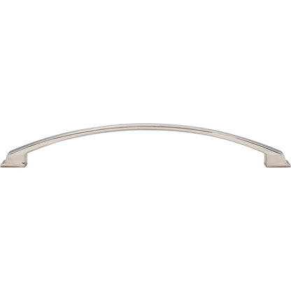 JEFFREY ALEXANDER 944-224NI Roman 224 mm Center-to-Center Arch Pull - Polished Nickel