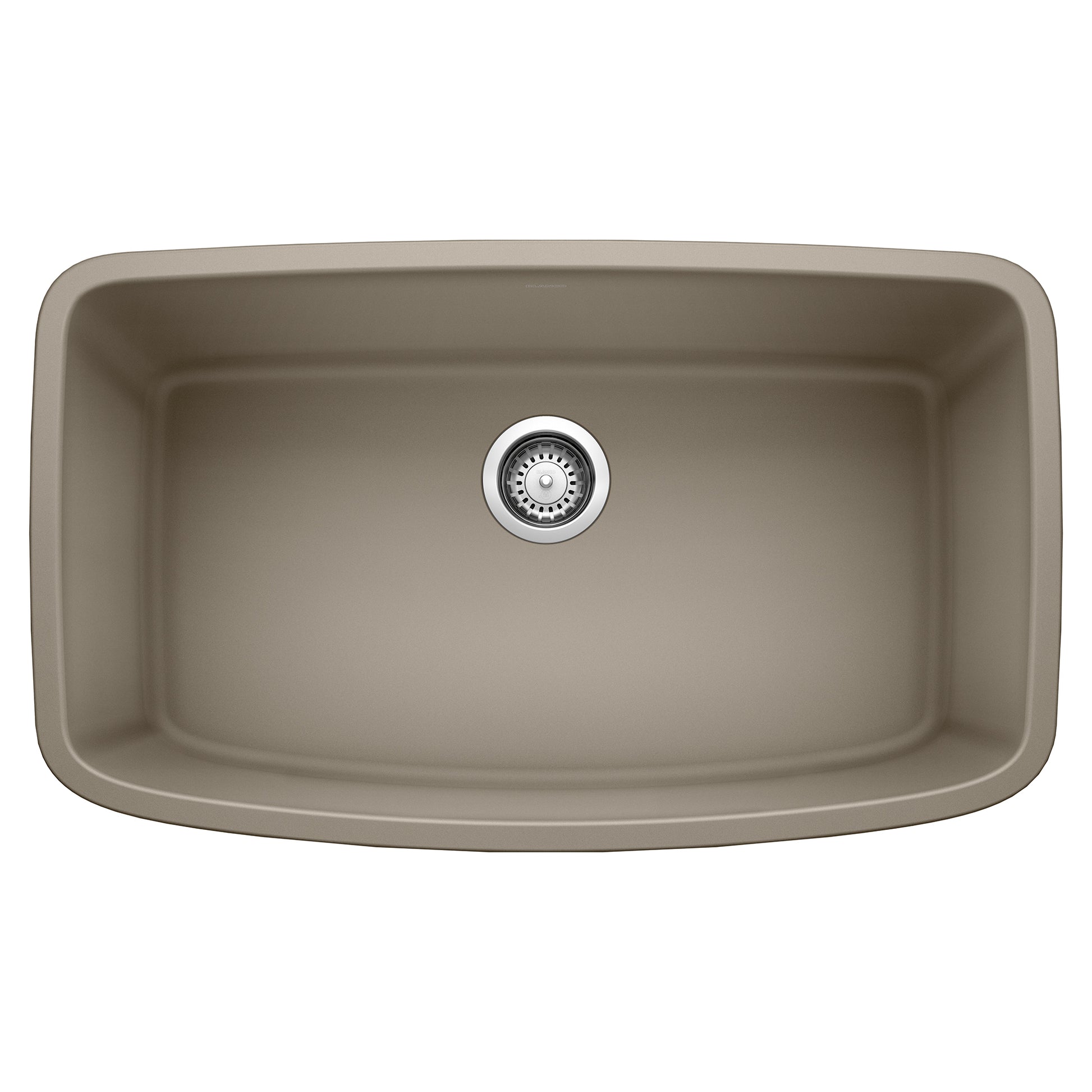 BLANCO 441772 Valea Valea SILGRANIT 32" Super Single Undermount Kitchen Sink - Truffle in Truffle