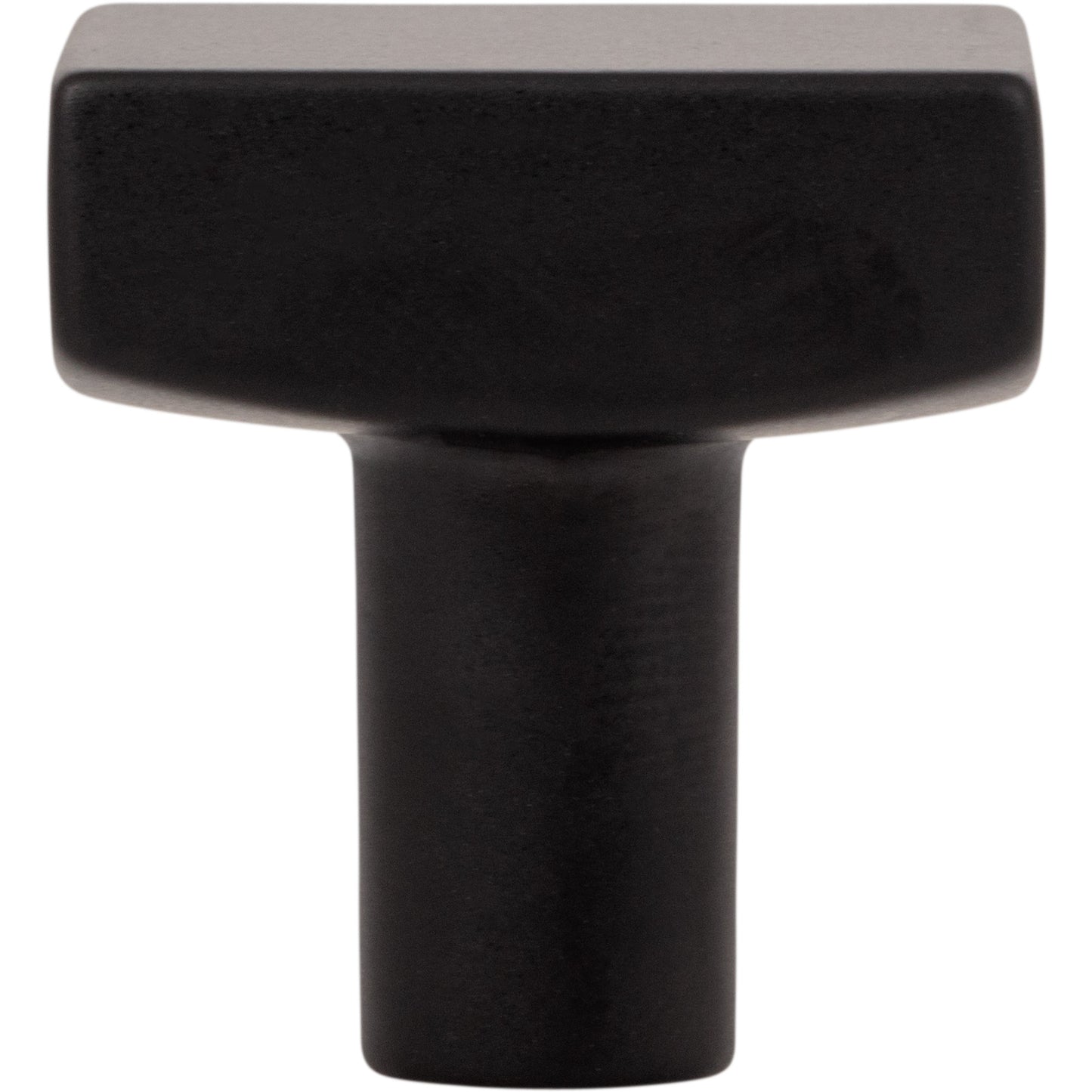 JEFFREY ALEXANDER 845MB Dominique 1-1/8" Length Square Knob - Matte Black