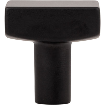 JEFFREY ALEXANDER 845MB Dominique 1-1/8" Length Square Knob - Matte Black