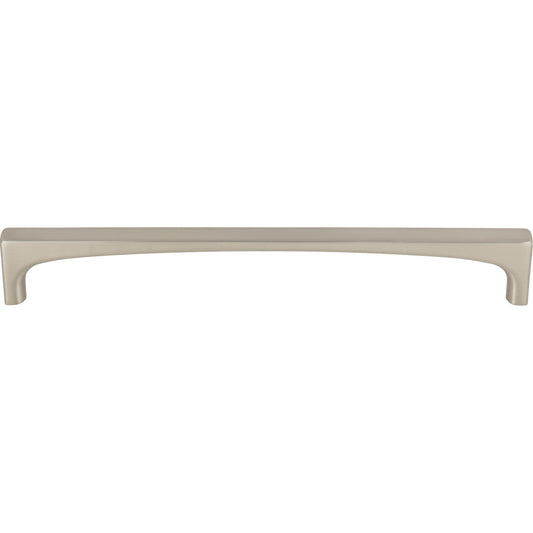 TOP KNOBS TK1015BSN Riverside 7 9/16" Center to Center Bar Pull - Brushed Satin Nickel