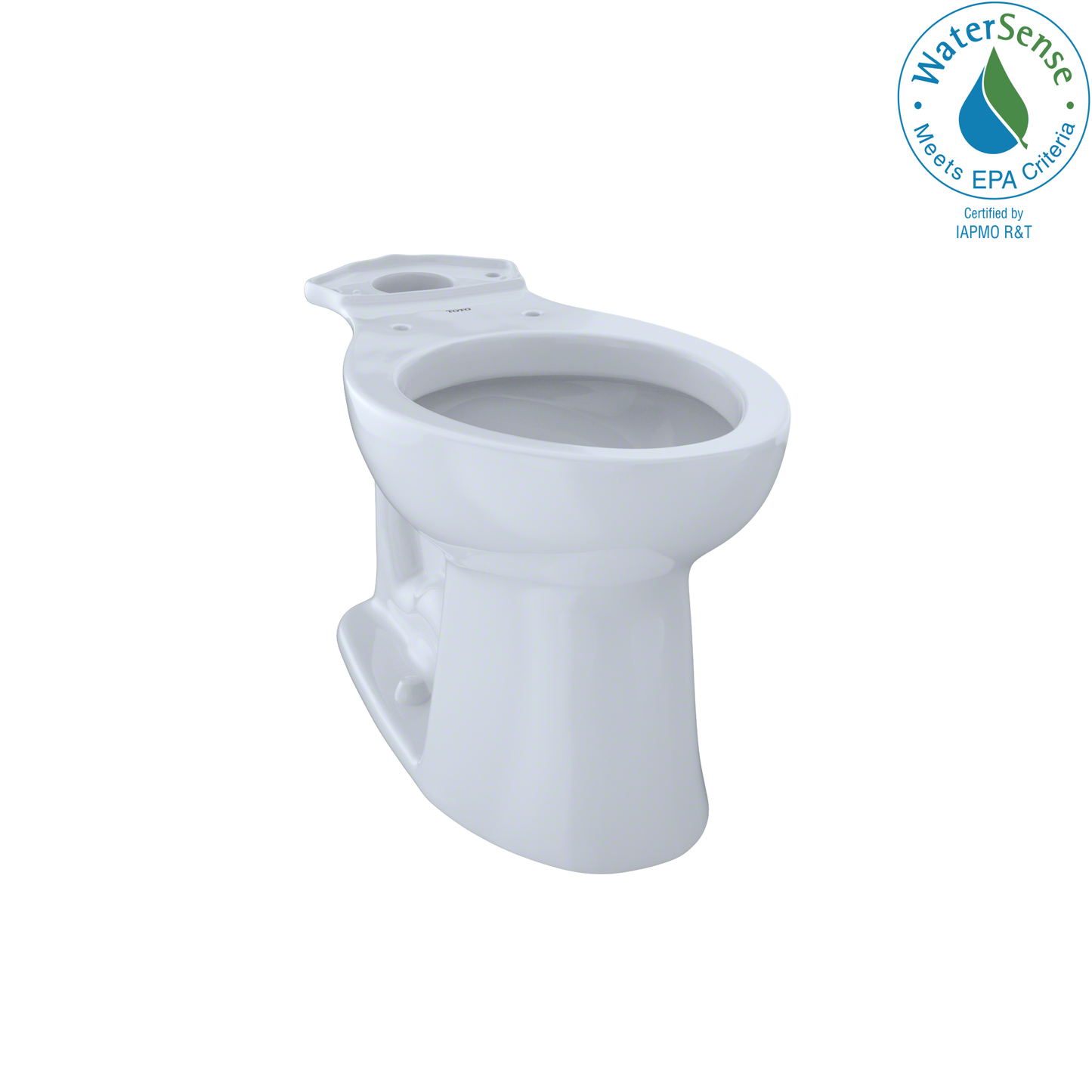 TOTO C244EF#01 Entrada Universal Height Elongated Toilet Bowl - Cotton White