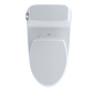 TOTO MS854114ELG#01 Eco UltraMax One-Piece Elongated 1.28 GPF ADA Compliant Toilet with CEFIONTECT , Cotton White