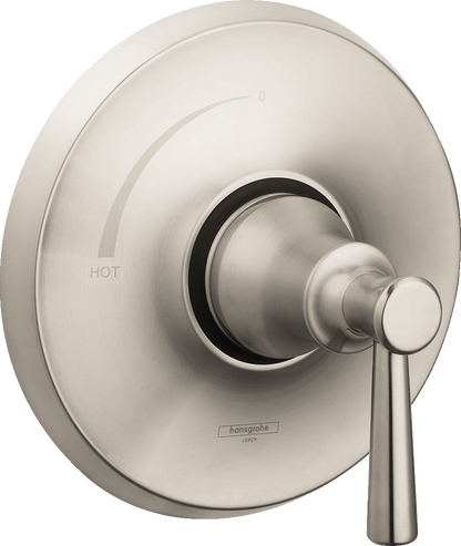 HANSGROHE 04779820 Brushed Nickel Joleena Transitional Pressure Balance Trim